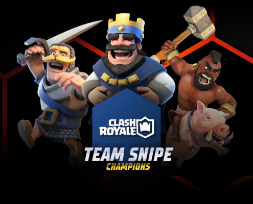 Clash Royale champions Team Snipe